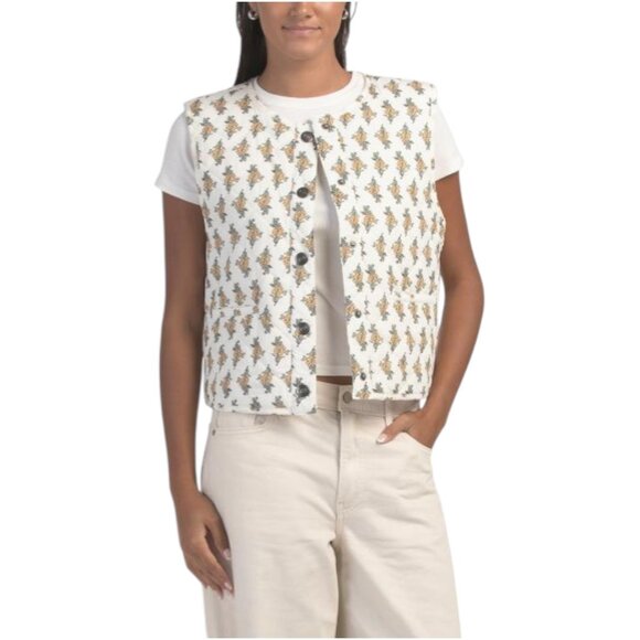 LUCKY BRAND Scoop Neck Vest